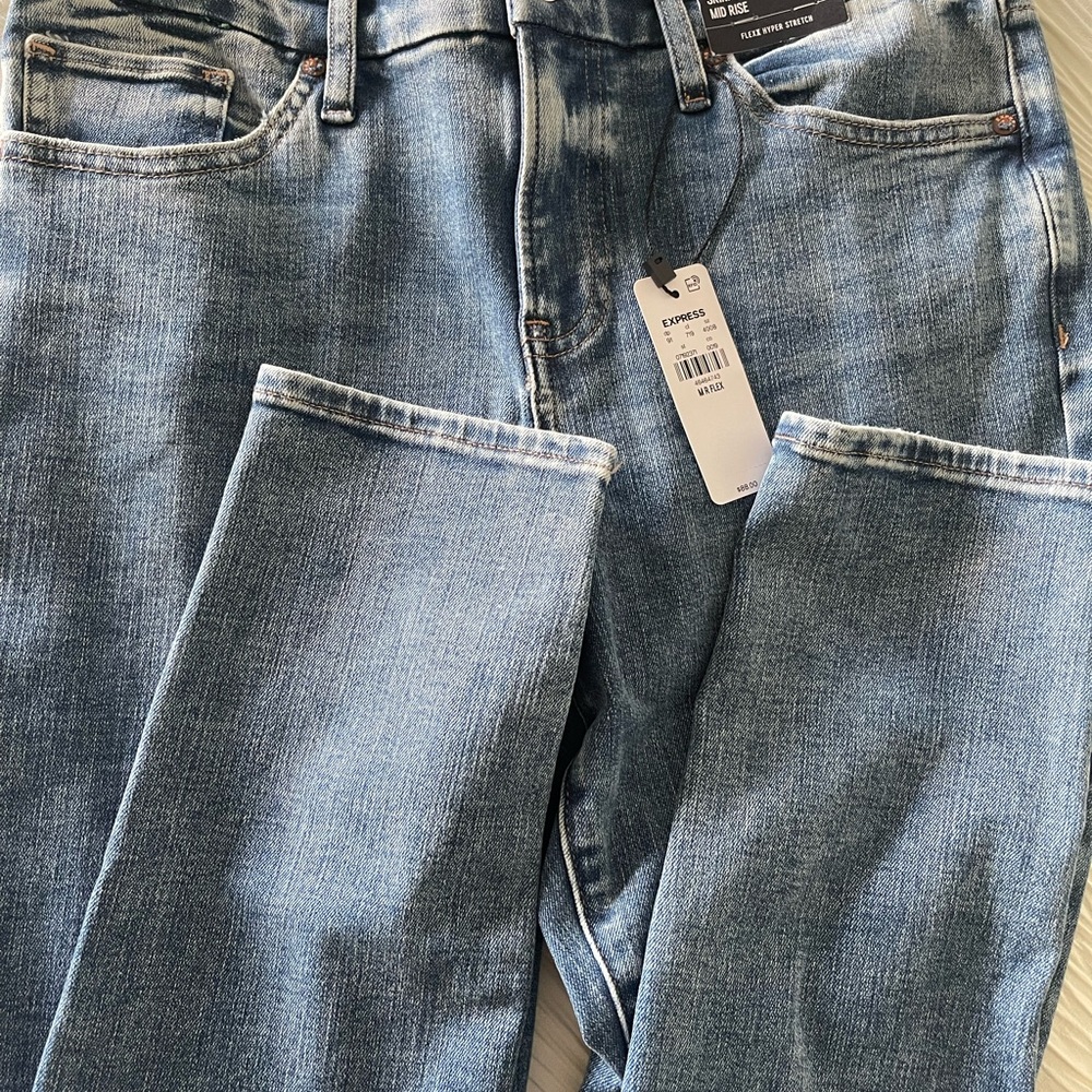 NWT Express Light Blue Jeans